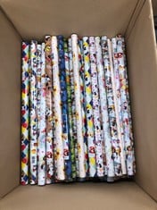 VARIETY OF DISNEY WRAPPING PAPER.