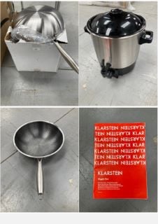 2 X KLARSTEIN KITCHENWARE INCLUDING KITCHEN UTENSILS.