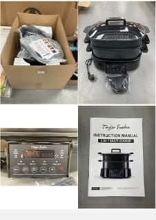 TAYLOR SWODEN 3 IN 1 MULTI-COOKER MODEL 300000RNF .