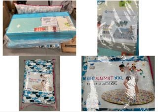 4 X VARIETY OF BABY ITEMS INCLUDING BABY PLAY MAT .