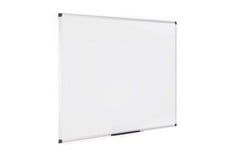 9 X BI-OFFICE MAGNETIC WHITEBOARD WITH ALUMINIUM FRAME, 1200 X 900 MM.