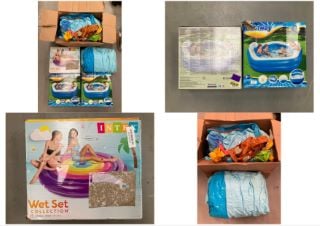 6 X MISCELLANEOUS ITEMS FOR SWIMMING POOL INCLUDING INTEX VARIOUS MODELS.