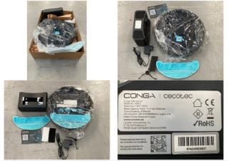 ROBOT HOOVER CONGA CECOTEC BLACK COLOUR MODEL 5290 ULTRA X .