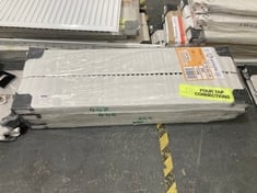 4 X MYSON PREMIER HE TYPE 11 RADIATOR IN WHITE APPROX 390 X 1149MM - PRODUCT CODE. 4T15-SC-45 - RRP £175 (ZONE 3) (KERBSIDE PALLET DELIVERY)