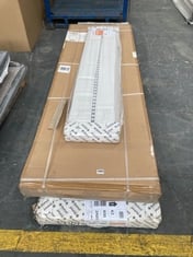 3 X ASSORTED RADIATORS TO INCLUDE STELRAD COMPACT TYPE K1 RADIATOR IN WHITE APPROX 300 X 1500MM - RRP £179 (ZONE 3) (KERBSIDE PALLET DELIVERY)