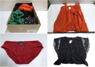 BOX OF WOMEN'S DESIGNER CLOTHING VARIOUS SIZES