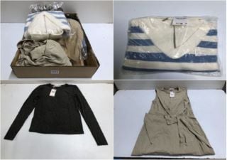 BOX OF WOMEN'S DESIGNER CLOTHING VARIOUS SIZES