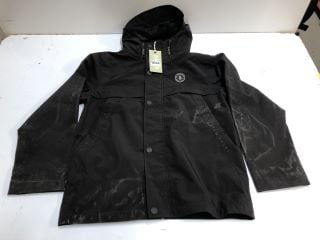 TED BAKER OB BTS WATERPROOF BLACK COAT - SIZE 12 Y