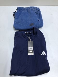 2 X DESIGNER CLOTHING ITEMS TO INC BLUE NIKE SHORTS - SIZE M