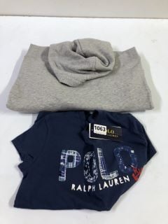 2 X CHILDREN'S DESIGNER CLOTHING ITEMS TO INC RALPH LAUREN HOODIE - SIZE S 8