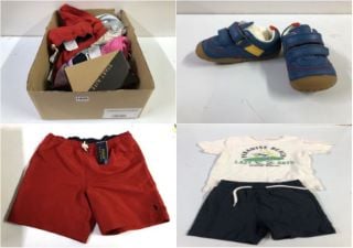 BOX OF CHILDREN'S DESIGNER CLOTHING VARIOUS SIZES