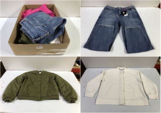 BOX OF WOMEN'S DESIGNER CLOTHING VARIOUS SIZES