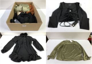 BOX OF WOMEN'S DESIGNER CLOTHING VARIOUS SIZES