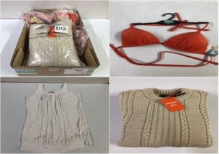 BOX OF WOMEN'S DESIGNER CLOTHING VARIOUS SIZES