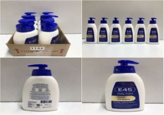 6 X E45 DAILY CARE RICH CREAM 400ML