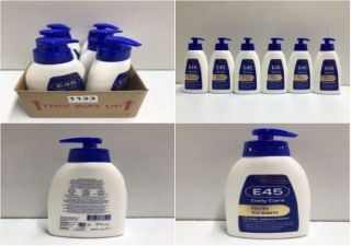 6 X E45 DAILY CARE RICH CREAM 400ML