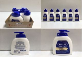 6 X E45 DAILY CARE RICH CREAM 400ML