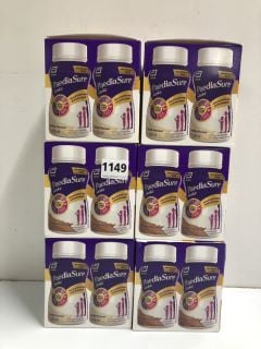 6 X PAEDIASURE SHAKE VANILLA & CHOCOLATE FLAVOUR