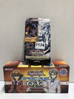 2 X YU GI OH CARD BOXES TO INC YU GI OH GX SPEED DUAL GX ACADEMY BOX