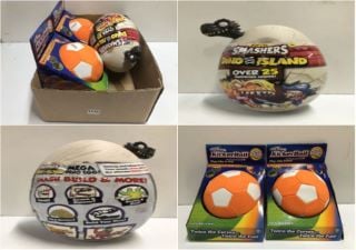 BOX OF CHILDREN'S TOYS TO INC STAY ACTIVE KICKER BALL