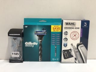 3 X ITEMS TO INC WAHL GROOMING GEAR ULTIMATE TRAVEL KIT