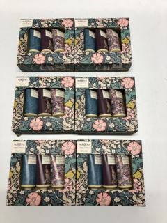 6 X THE ORIGINAL MORRIS & CO HAND CREAM COLLECTION (SEALED)