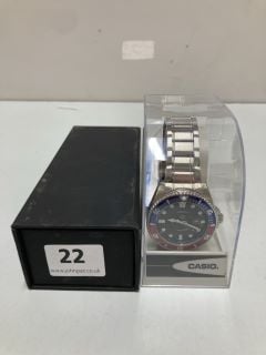 CASIO STAINLESS STEEL WRIST WATCH & VENDETTA WRIST WATCH