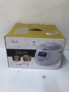 YUMASIA SAKURA MULTIFUNCTION RICE COOKER