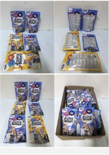 BOX OF VARIOUS CAT PRODUCTS INC. INABA JUICY BITES CAT TEATS (BEST BEFORE: 3/10/2024)