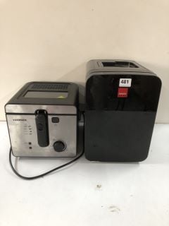 2 X KITCHEN APPLIANCES INC. CUSIMAX FRYER