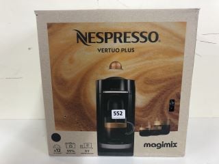 NESPRESSO MAGIMIX VERTUO PLUS COFFEE MACHINE - RRP.£200