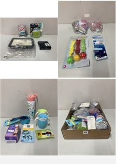 BOX OF VARIOUS ITEMS TO INC. BIORB MCR REMOTE CONTROL