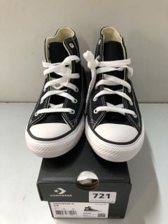 CONVERSE CHILDREN'S BLACK SHOES - SIZE: 1