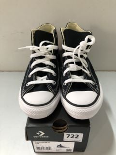 CONVERSE CHILDREN'S BLACK SHOES - SIZE: 1