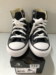 CONVERSE CHILDREN'S BLACK SHOES - SIZE: 1