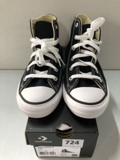 CONVERSE CHILDREN'S BLACK SHOES - SIZE: 1