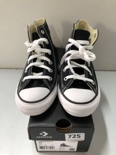 CONVERSE CHILDREN'S BLACK SHOES - SIZE: 1