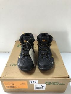 JACK WOLFSKIN VOJO TEXAPORE MID CHILDREN'S BOOTS - SIZE:9