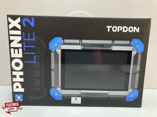 TOPDON PHOENIX LITE 2 DIAGNOSTIC TOOL - RRP.£829