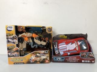 DISNEY PIXAR CARS DRIFT & RACE LIGHTING MCQUEEN & VTECH SWITCH & GO DINO