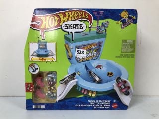 HOT WHEELS SKATE FLUSH & GO SKATE BOWL