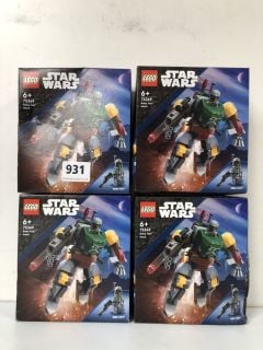 4 X LEGO 75369 STAR WARS BODA FETT MECH