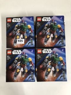 4 X LEGO 75369 STAR WARS BODA FETT MECH