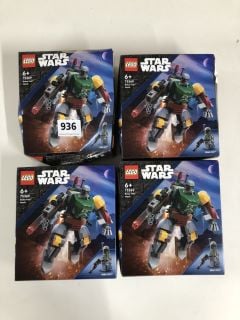 4 X LEGO 75369 STAR WARS BODA FETT MECH