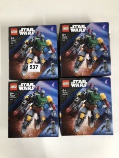 4 X LEGO 75369 STAR WARS BODA FETT MECH