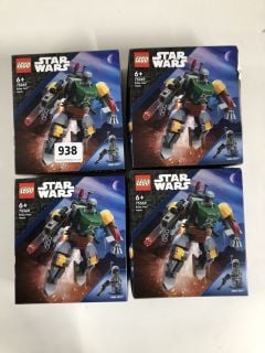 4 X LEGO 75369 STAR WARS BODA FETT MECH