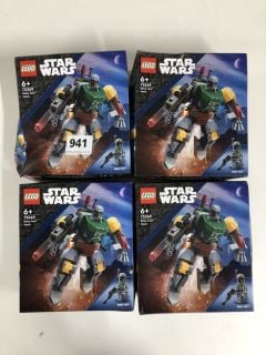 4 X LEGO 75369 STAR WARS BODA FETT MECH