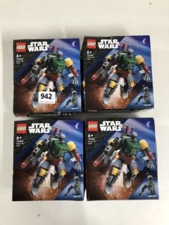 4 X LEGO 75369 STAR WARS BODA FETT MECH