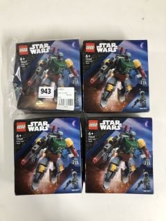 4 X LEGO 75369 STAR WARS BODA FETT MECH