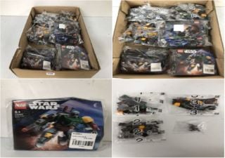 BOX OF LEGO 75369 STAR WARS BODA FETT MECH (SPARE PARTS)